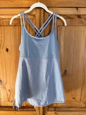 Light Gray Strappy Tank